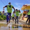 Plan Social lleva operativo de emergencia y evalúa daños en zonas afectadas por inundaciones